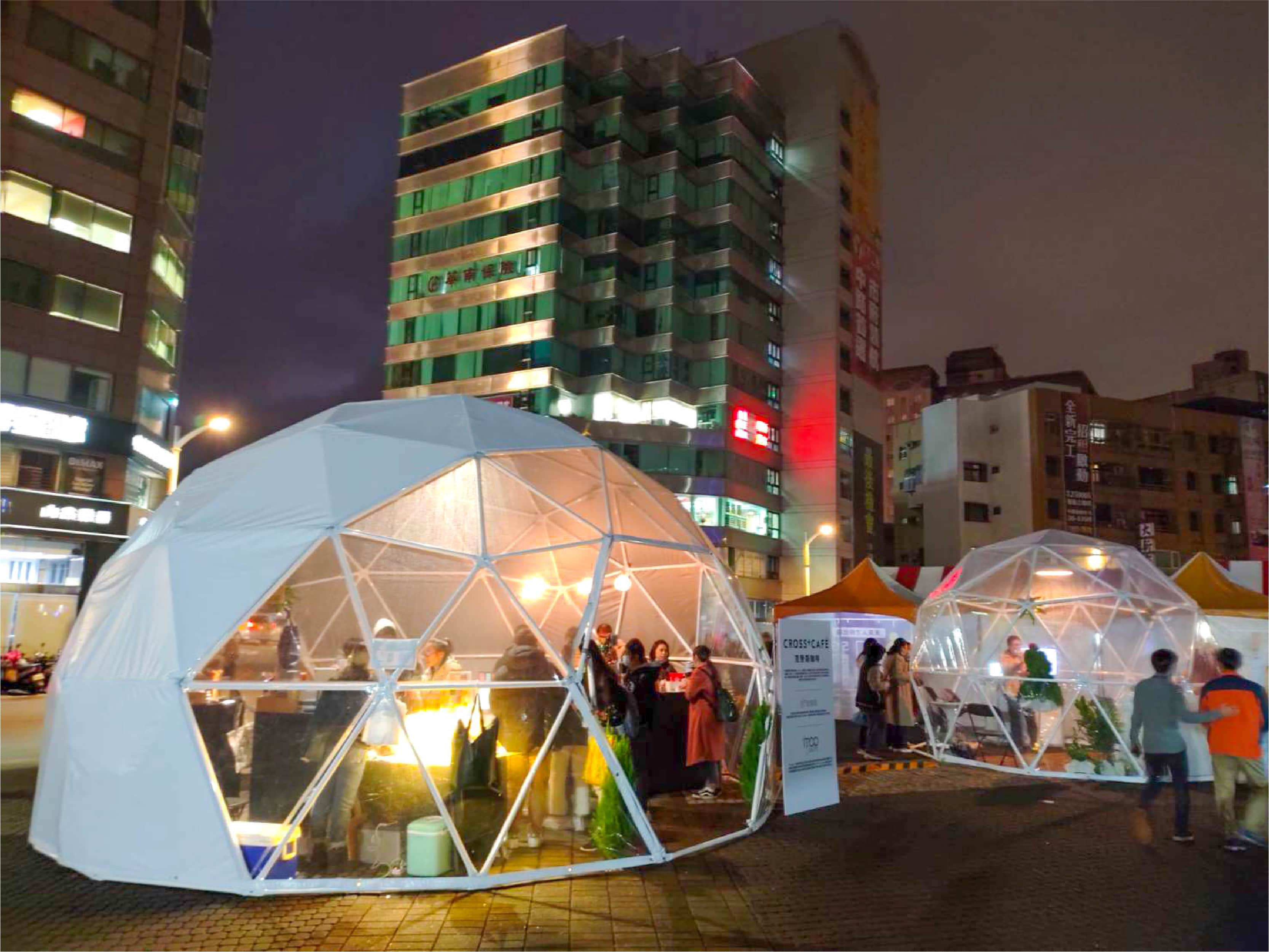 2020Taoyuan City Youth Forum Spherical Tent Sizes: 4.2 M, 6.9 M