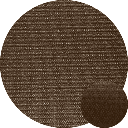 NAN YA PVC mesh rubber canvas-Solid color-Coconut Brown