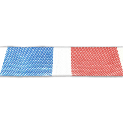  PE Coated Fabric-Color stripes-Red/Blue/White