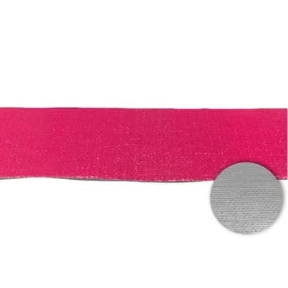 PE Coated Fabric-Solid color/Silver back-Cardinal Red/Silver