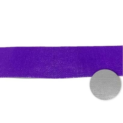 PE Coated Fabric-Solid color/Silver back-Purple/Silver