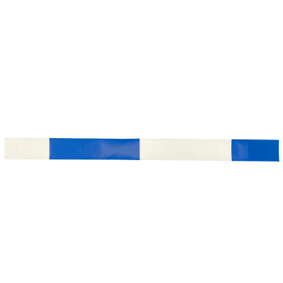 NAN YA PVC mesh rubber canvas-Color stripes-Blue White-wide stripes