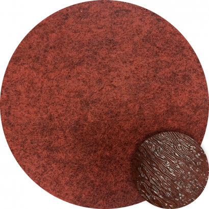 Non-Woven Carpet-Dark red(Single-sided coated)